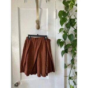 SHEIN Curve women’s size 1x-large brown skirt